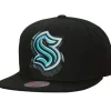 Mitchell & Ness Snapback-Big Face 7.0 Snapback Seattle Kraken
