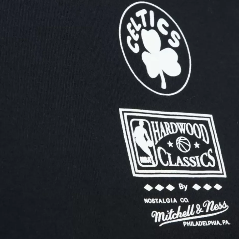 Men Mitchell & Ness T-Shirts & Tops-Big Face 7.0 Ss Tee Boston Celtics