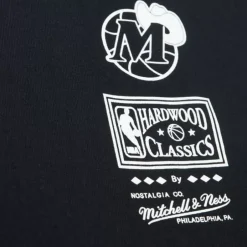 Men Mitchell & Ness T-Shirts & Tops-Big Face 7.0 Ss Tee Dallas Mavericks