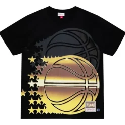 Men Mitchell & Ness T-Shirts & Tops-Big Face 4.0 Ss Tee Orlando Magic