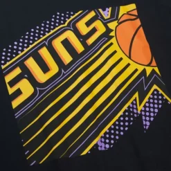 Men Mitchell & Ness T-Shirts & Tops-Big Face 7.0 Ss Tee Phoenix Suns