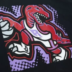 Men Mitchell & Ness T-Shirts & Tops-Big Face 7.0 Ss Tee Toronto Raptors