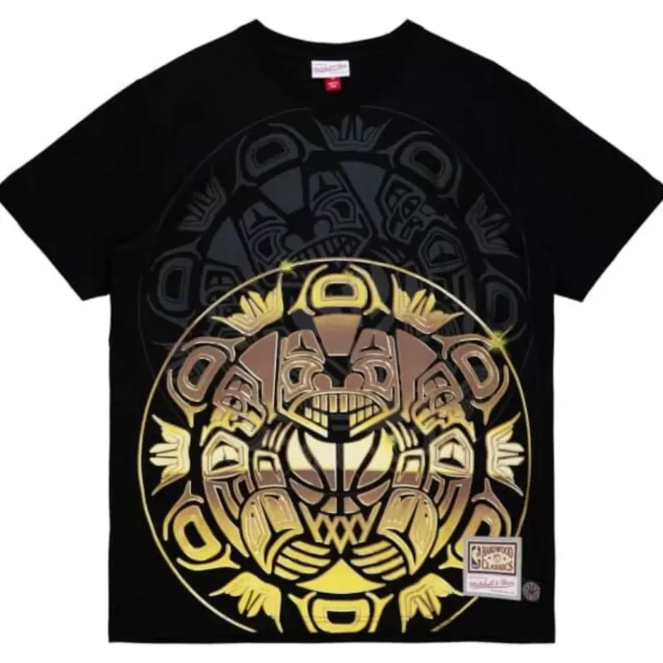 Men Mitchell & Ness T-Shirts & Tops-Big Face 4.0 Ss Tee Vancouver Grizzlies