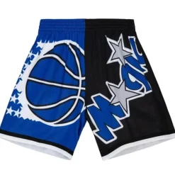Men Mitchell & Ness Shorts-Big Face Fashion Shorts 5.0 Orlando Magic