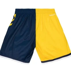 Men Mitchell & Ness Shorts-Big Face Fashion Shorts 5.0 University Of Michigan
