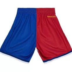 Men Mitchell & Ness Shorts-Big Face Fashion Shorts 5.0 University Of Kansas