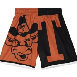 Men Mitchell & Ness Shorts-Big Face Fashion Shorts 5.0 University Of Texas At Austin