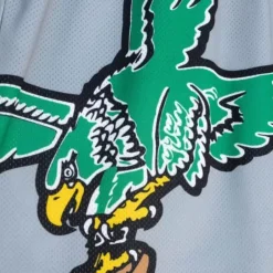 Men Mitchell & Ness Shorts-Big Face Fashion Shorts 5.0 Philadelphia Eagles
