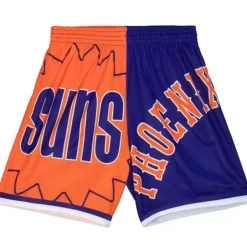Men Mitchell & Ness Shorts-Big Face Fashion Shorts 5.0 Phoenix Suns