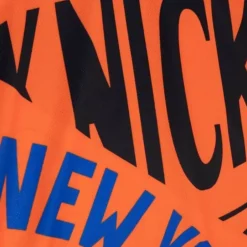 Men Mitchell & Ness T-Shirts & Tops-Big Face Fashion Tank 5.0 New York Knicks