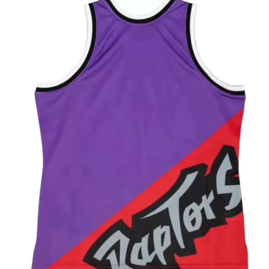 Men Mitchell & Ness T-Shirts & Tops-Big Face Fashion Tank 5.0 Toronto Raptors