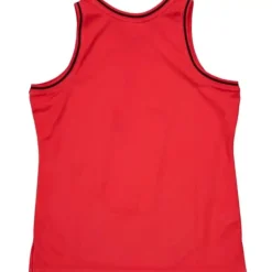 Men Mitchell & Ness T-Shirts & Tops-Big Face Fashion Tank Ohio State