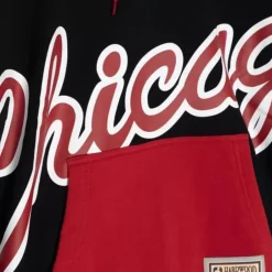 Men Mitchell & Ness Hoodies & Sweatshirts-Big Face Hoodie 5.0 Chicago Bulls