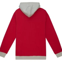 Men Mitchell & Ness Hoodies & Sweatshirts-Big Face Hoodie 5.0 Kansas City Chiefs