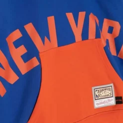 Men Mitchell & Ness Hoodies & Sweatshirts-Big Face Hoodie 5.0 New York Knicks