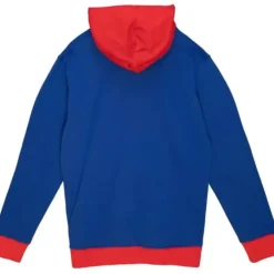 Men Mitchell & Ness Hoodies & Sweatshirts-Big Face Hoodie 5.0 University Of Kansas