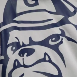 Men Mitchell & Ness Hoodies & Sweatshirts-Big Face Hoodie Georgetown University