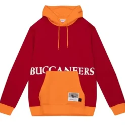 Men Mitchell & Ness Hoodies & Sweatshirts-Big Face Hoody 5.0 Tampa Bay Buccaneers