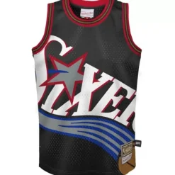 Youth Mitchell & Ness Big Kids-Big Face Jersey Philadelphia 76Ers