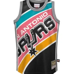 Youth Mitchell & Ness Big Kids-Big Face Jersey San Antonio Spurs