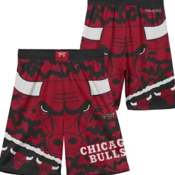 Youth Mitchell & Ness Big Kids-Big Face Jumbotron Mesh Shorts Chicago Bulls