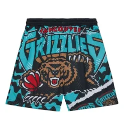 Youth Mitchell & Ness Big Kids-Big Face Jumbotron Mesh Shorts Vancouver Grizzlies