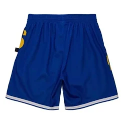 Men Mitchell & Ness Shorts-Big Face Shorts Los Angeles Rams