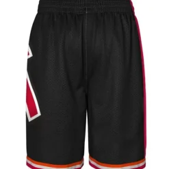 Men Mitchell & Ness Shorts-Big Face Shorts Miami Heat