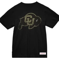 Men Mitchell & Ness T-Shirts & Tops-Big Logo Tee University Of Colorado Boulder