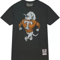 Men Mitchell & Ness T-Shirts & Tops-Big Logo Tee University Of Tennessee