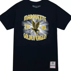 Men Mitchell & Ness T-Shirts & Tops-Big Shine Tee Marquette University