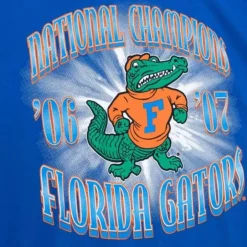 Men Mitchell & Ness T-Shirts & Tops-Big Shine Tee University Of Florida