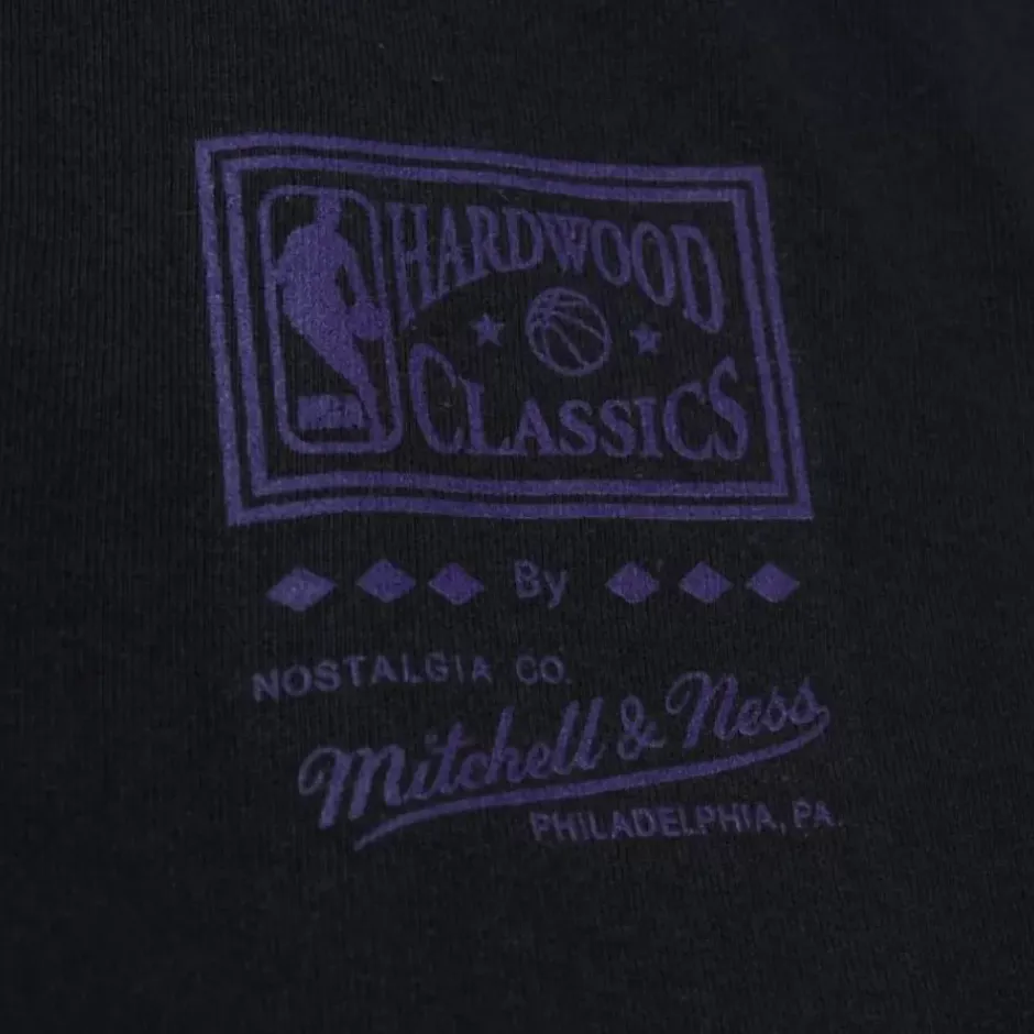 Men Mitchell & Ness T-Shirts & Tops-Bling Ss Tee Hwc Sacramento Kings Jason Williams