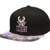 Mitchell & Ness Snapback-Blitzed Snapback Hwc Milwaukee Bucks