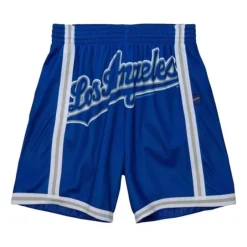 Men Mitchell & Ness Shorts-Blown Out Fashion Shorts Los Angeles Dodgers