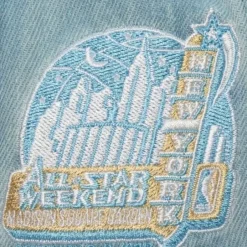 Mitchell & Ness Snapback-Blue Jean Baby Snapback Hwc New York Knicks