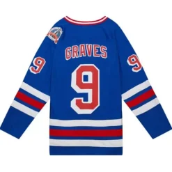 Mitchell & Ness Nhl Blue Line-Blue Line Adam Graves New York Rangers 1993 Jersey