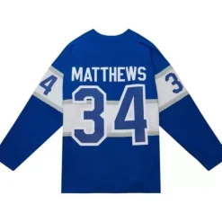 Mitchell & Ness Nhl Blue Line-Blue Line Auston Matthews Toronto Maple Leafs 2017 Jersey