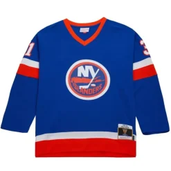 Mitchell & Ness Nhl Blue Line-Blue Line Billy Smith New York Islanders Dark 1982 Jersey