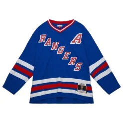 Mitchell & Ness Nhl Blue Line-Blue Line Brian Leetch New York Rangers 1993 Jersey