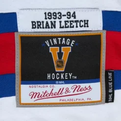 Mitchell & Ness Nhl Blue Line-Blue Line Brian Leetch New York Rangers 1993 Jersey