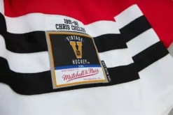 Mitchell & Ness Nhl Blue Line-Blue Line Chris Chelios Chicago Blackhawks 1991 Jersey
