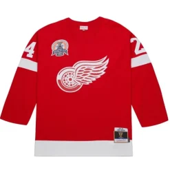 Mitchell & Ness Nhl Blue Line-Blue Line Chris Chelios Detroit Red Wings Dark 2001 Jersey