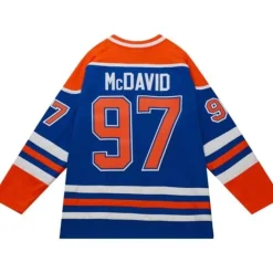 Mitchell & Ness Nhl Blue Line-Blue Line Connor Mcdavid Edmonton Oilers 2015 Jersey