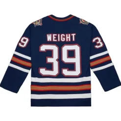 Mitchell & Ness Nhl Blue Line-Blue Line Doug Weight Edmonton Oilers Dark 1999 Jersey