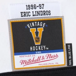 Mitchell & Ness Nhl Blue Line-Blue Line Eric Lindros Philadelphia Flyers White 1996 Jersey