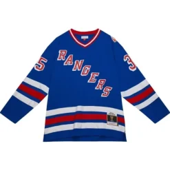 Mitchell & Ness Nhl Blue Line-Blue Line Mike Richter New York Rangers 1993 Jersey