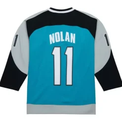 Mitchell & Ness Nhl Blue Line-Blue Line Owen Nolan San Jose Sharks Dark 1999 Jersey