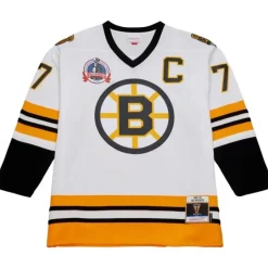 Mitchell & Ness Nhl Blue Line-Blue Line Ray Bourque Boston Bruins White 1989 Jersey