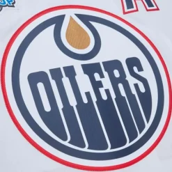 Mitchell & Ness Nhl Blue Line-Blue Line Ryan Smyth Edmonton Oilers White 2005 Jersey